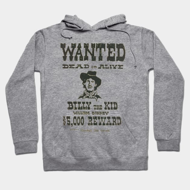 Wanted “billy the Kid” Hoodie by The Hitman Jake Capone